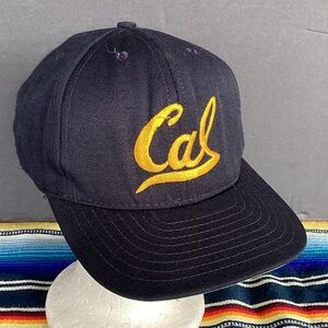 Vintage California headwear Cal Berkeley bears SnapBack Hat Made in USA size M/L